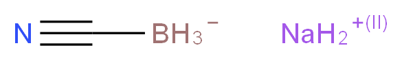 氰基硼氢化钠 溶液_分子结构_CAS_25895-60-7)