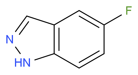 5-Fluoro-1H-indazole_分子结构_CAS_348-26-5)