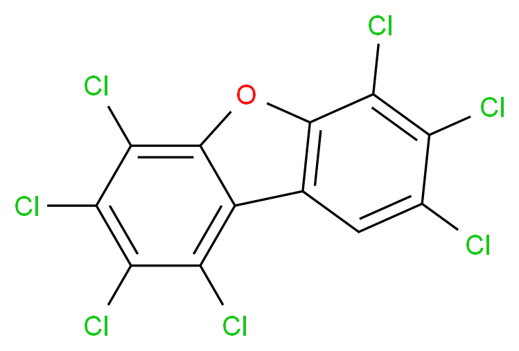 1,2,3,4,6,7,8-Heptachlorodibenzofuran_分子结构_CAS_67562-39-4)