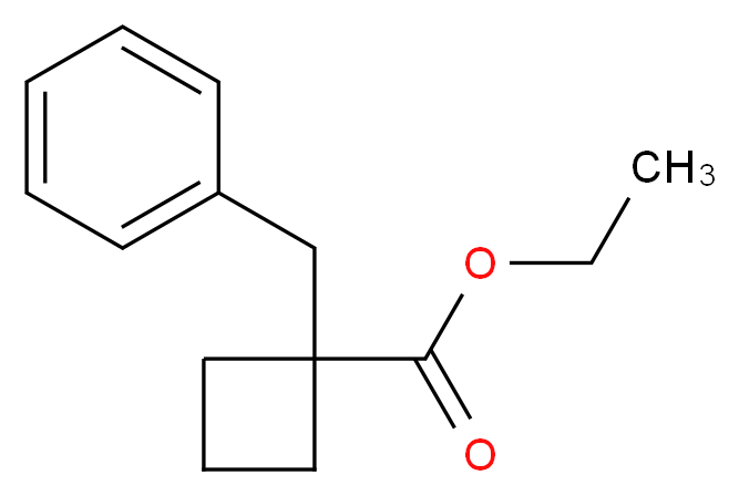 Ethyl 1-benzylcyclobutanecarboxylate_分子结构_CAS_114672-01-4)