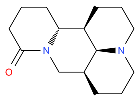 Matrine_分子结构_CAS_)