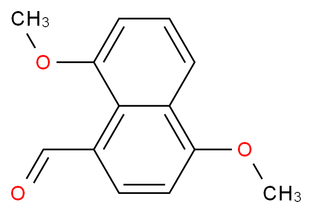 4,8-Dimethoxy-naphthalene-1-carbaldehyde_分子结构_CAS_)