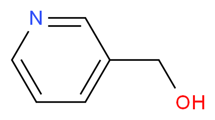 pyridin-3-ylmethanol_分子结构_CAS_100-55-0