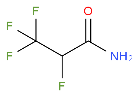 2,3,3,3-Tetrafluoropropionamide 97%_分子结构_CAS_1647-57-0)