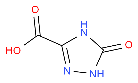 5-oxo-4,5-dihydro-1H-1,2,4-triazole-3-carboxylic acid_分子结构_CAS_4538-16-3)