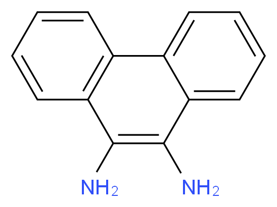 phenanthrene-9,10-diamine_分子结构_CAS_53348-04-2