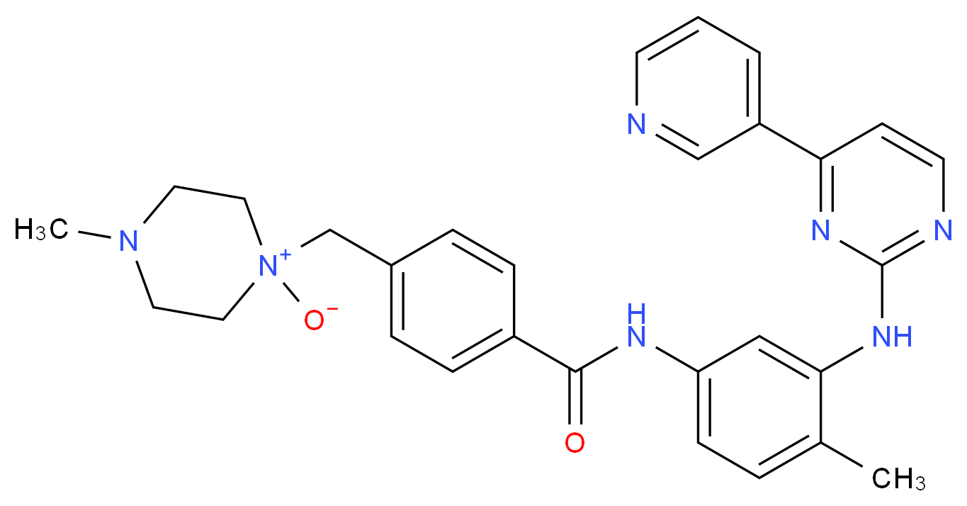 Imatinib (Piperidine)-1-oxide_分子结构_CAS_938082-57-6)