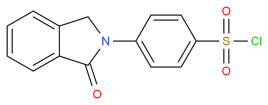 4-(N-Phthalimidinyl)benzenesulfonyl chloride_分子结构_CAS_114341-14-9)