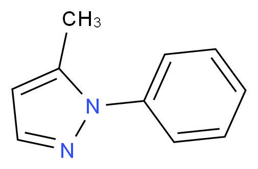 5-Methyl-1-phenyl-1H-pyrazole_分子结构_CAS_6831-91-0)