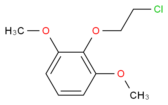 2-(2-chloroethoxy)-1,3-dimethoxybenzene_分子结构_CAS_24251-50-1)