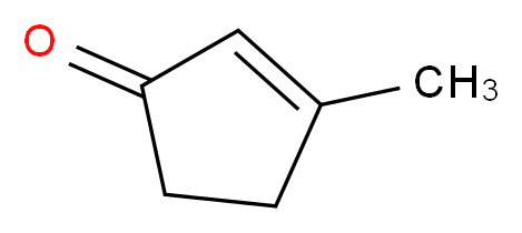 3-methylcyclopent-2-en-1-one_分子结构_CAS_2758-18-1