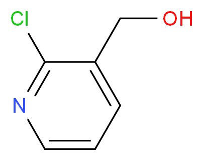 (2-chloropyridin-3-yl)methanol_分子结构_CAS_42330-59-6