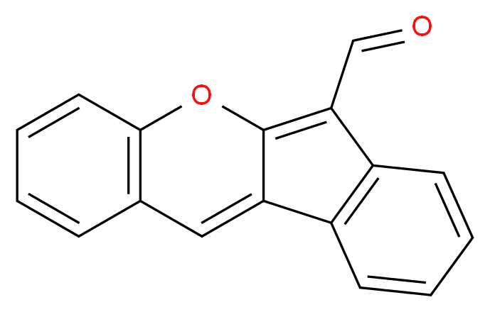 indeno[2,1-b]chromene-6-carboxaldehyde_分子结构_CAS_)