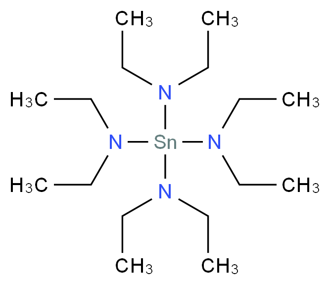 diethyl[tris(diethylamino)stannyl]amine_分子结构_CAS_1066-78-0