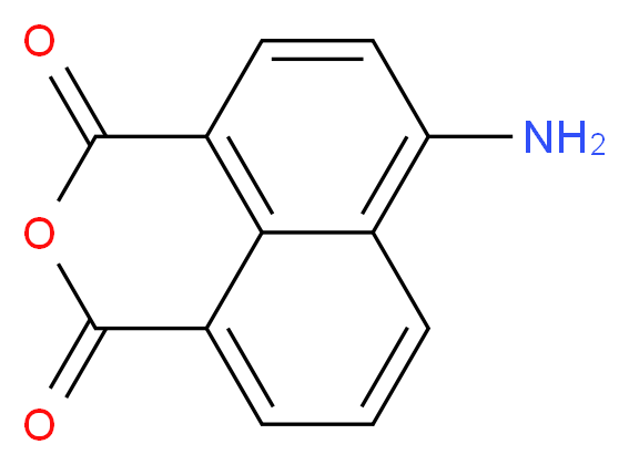 8-amino-3-oxatricyclo[7.3.1.0<sup>5</sup>,<sup>1</sup><sup>3</sup>]trideca-1(13),5,7,9,11-pentaene-2,4-dione_分子结构_CAS_6492-86-0