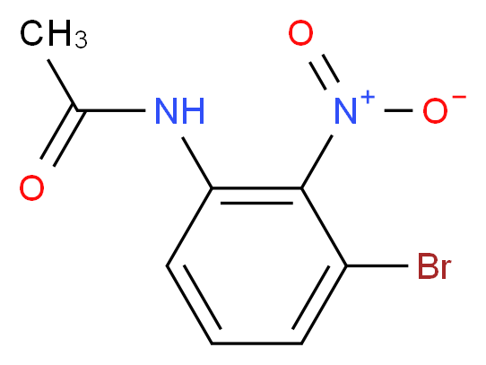 3'-Bromo-2'-nitroacetanilide_分子结构_CAS_99233-18-8)
