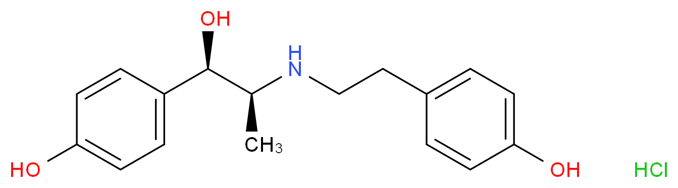 Ritodrine hydrochloride_分子结构_CAS_23239-51-2)