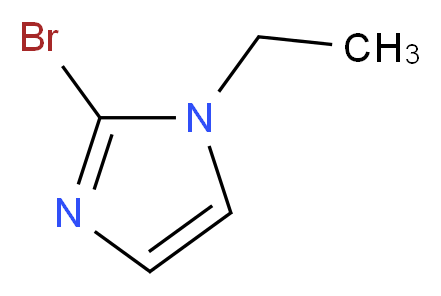 2-bromo-1-ethyl-1H-imidazole_分子结构_CAS_663171-12-8