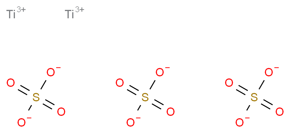 硫酸钛 溶液_分子结构_CAS_19495-80-8)