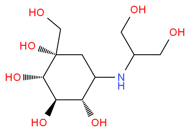 Voglibose_分子结构_CAS_83480-29-9)