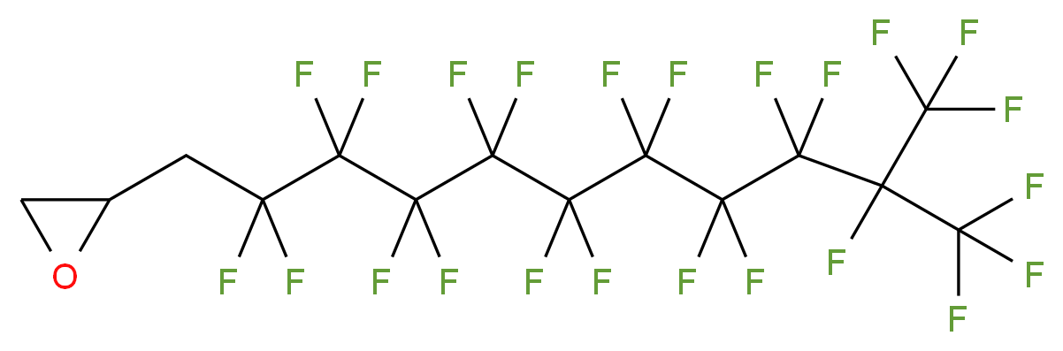 2-[2,2,3,3,4,4,5,5,6,6,7,7,8,8,9,9,10,11,11,11-icosafluoro-10-(trifluoromethyl)undecyl]oxirane_分子结构_CAS_47795-34-6