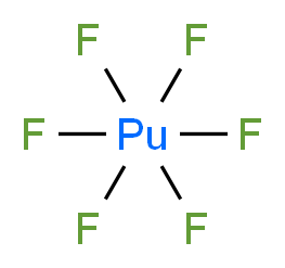 hexafluoroplutonium_分子结构_CAS_13693-06-6