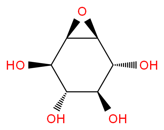 Conduritol B Epoxide_分子结构_CAS_6090-95-5)