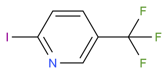 2-Iodo-5-trifluoromethyl-pyridine_分子结构_CAS_100366-75-4)