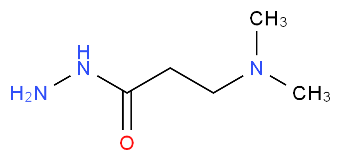 3-(Dimethylamino)propanohydrazide_分子结构_CAS_22636-79-9)