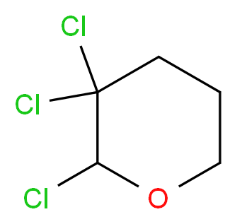 2,3,3-Trichlorotetrahydro-2H-pyran_分子结构_CAS_)