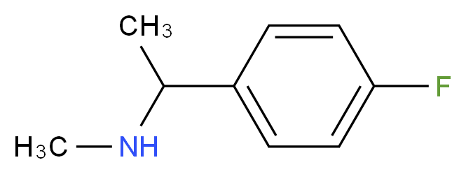 alpha,N-Dimethyl-4-fluorobenzylamine 98+%_分子结构_CAS_574731-02-5)