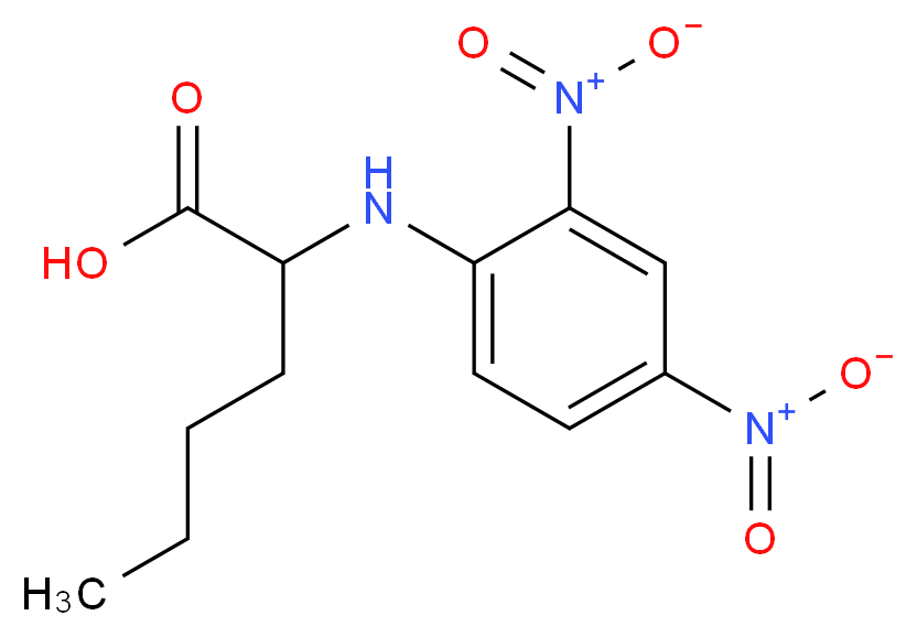 DNP-DL-norleucine_分子结构_CAS_31356-36-2)