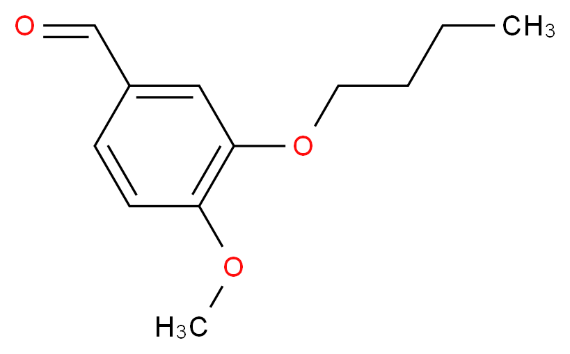 3-butoxy-4-methoxybenzaldehyde_分子结构_CAS_34127-96-3)