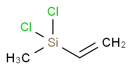 dichloro(ethenyl)methylsilane_分子结构_CAS_124-70-9