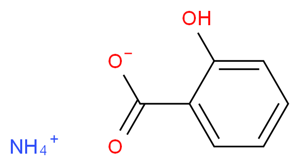 AMMONIUM SALICYLATE_分子结构_CAS_528-94-9)