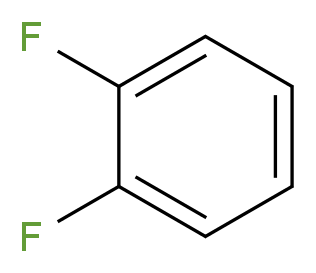 1,2-difluorobenzene_分子结构_CAS_367-11-3