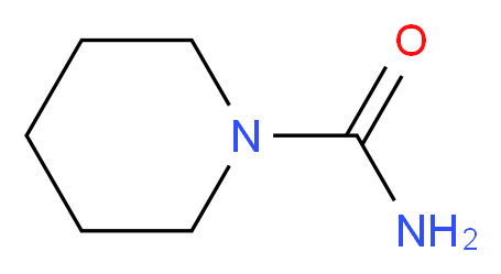 Piperidine-1-carboxylic acid amide_分子结构_CAS_2158-03-4)