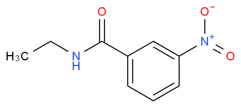 N-ethyl-3-nitrobenzamide_分子结构_CAS_26819-11-4