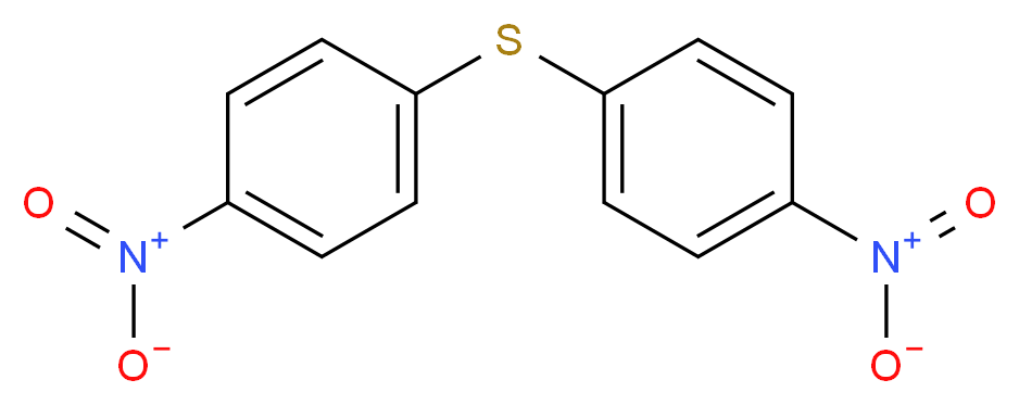 bis(p-NITROPHENYL)SULFIDE_分子结构_CAS_1223-31-0)