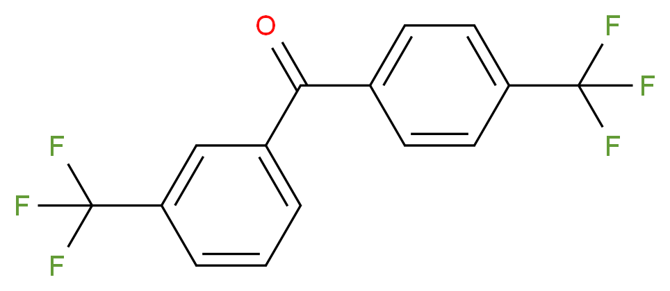 3,4'-Bis(trifluoromethyl)benzophenone 98%_分子结构_CAS_21084-22-0)