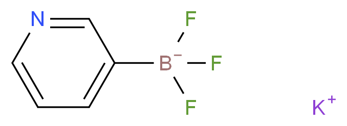 potassium trifluoro(pyridin-3-yl)boranuide_分子结构_CAS_561328-69-6