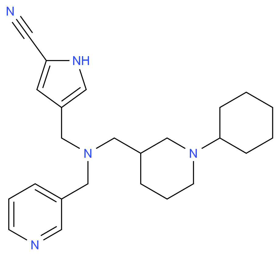 CAS_ 分子结构
