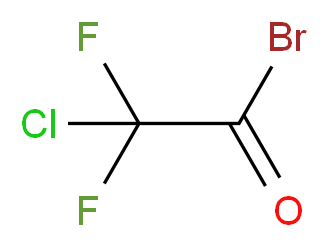 Chlorodifluoroacetyl bromide_分子结构_CAS_)