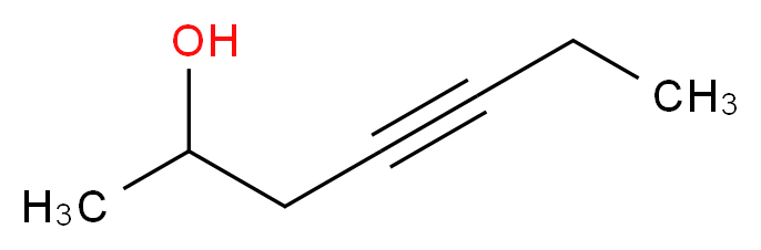 4-HEPTYN-2-OL_分子结构_CAS_19781-81-8)