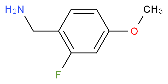(2-FLUORO-4-METHOXYPHENYL)METHANAMINE_分子结构_CAS_937783-85-2)