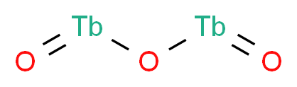 oxo[(oxoterbio)oxy]terbium_分子结构_CAS_12036-41-8