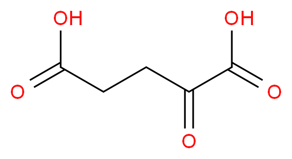 2-酮戊二酸_分子结构_CAS_328-50-7)