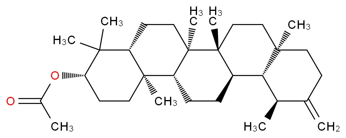 Taraxasterol acetate_分子结构_CAS_6426-43-3)
