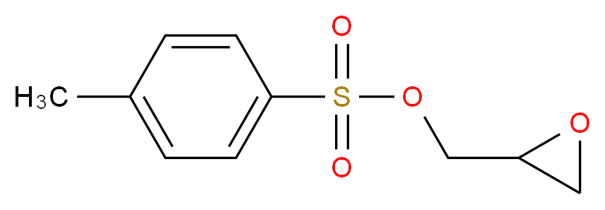 Toluene-4-sulfonic acid oxiranylmethyl ester_分子结构_CAS_6746-81-2)