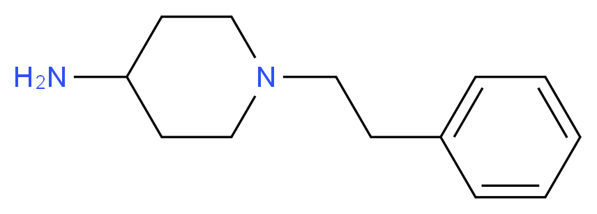 1-(2-phenylethyl)-4-piperidinamine_分子结构_CAS_51448-56-7)